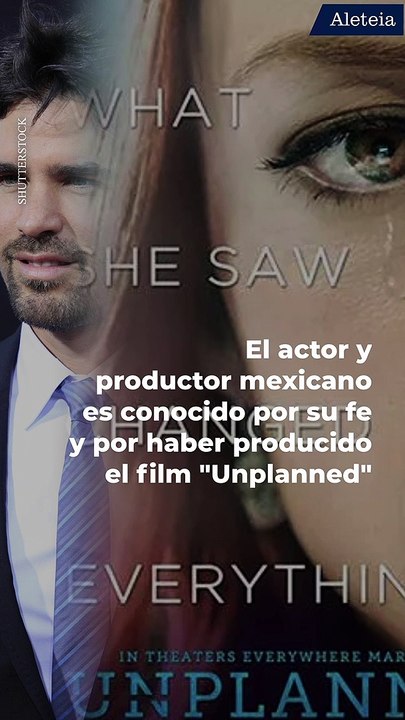 Lo más importante para Eduardo Verástegui