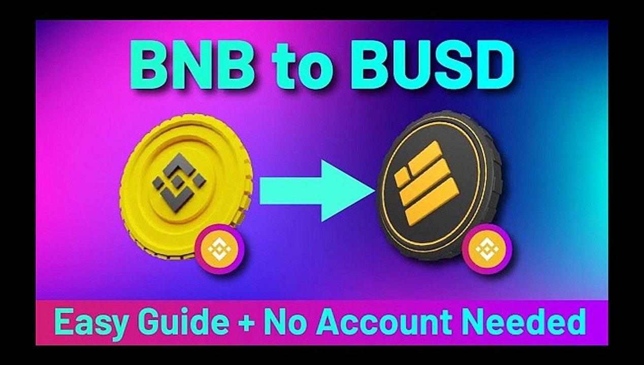 How to Convert BNB to BUSD at Best Price