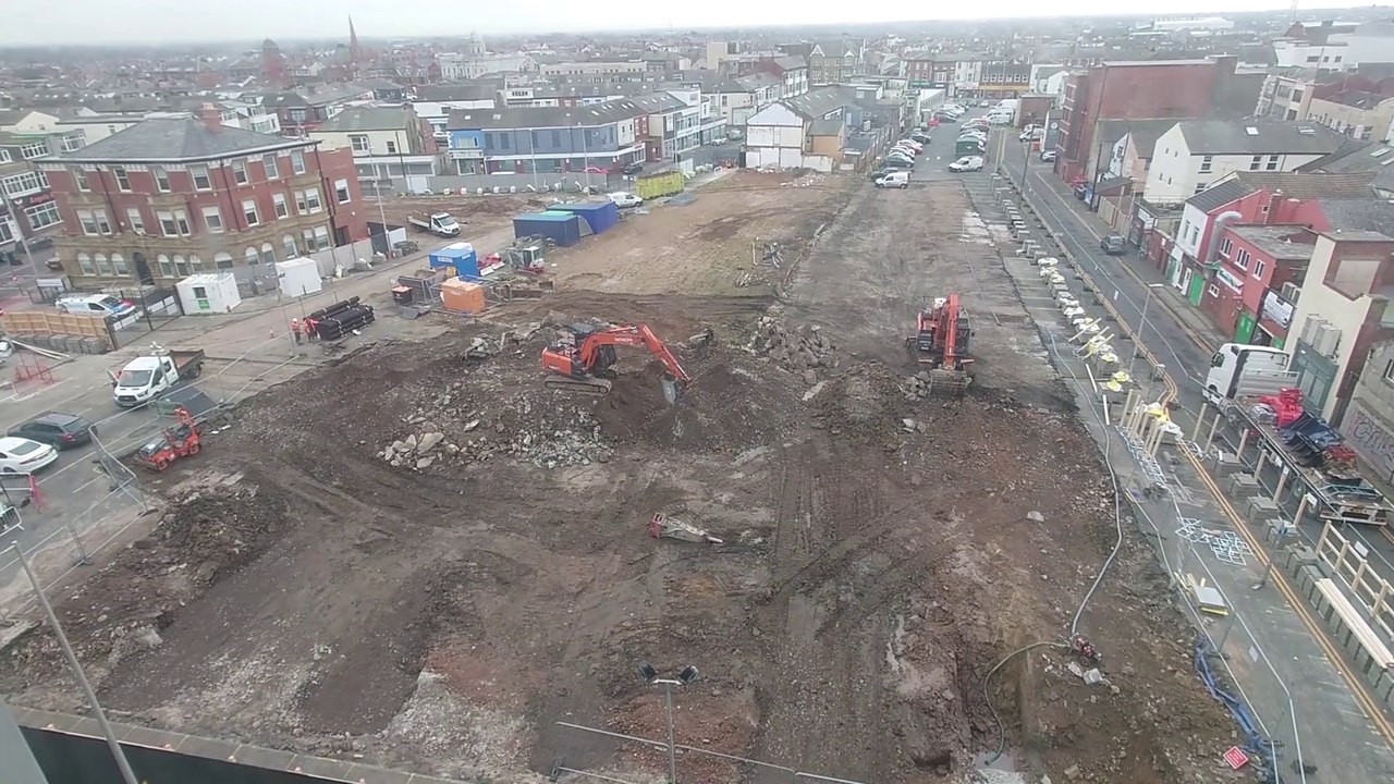 Civil Service site in Blackpool