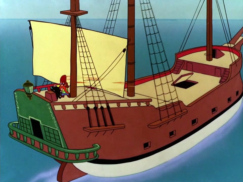 Pernalonga e Eufrazino - Pernalonga, o Pirata