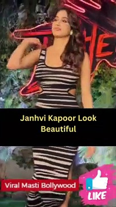 Janhvi Kapoor Look Beautiful