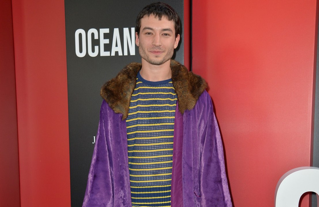 Ezra Miller appeared in a Super Bowl trailer for 'The Flash'