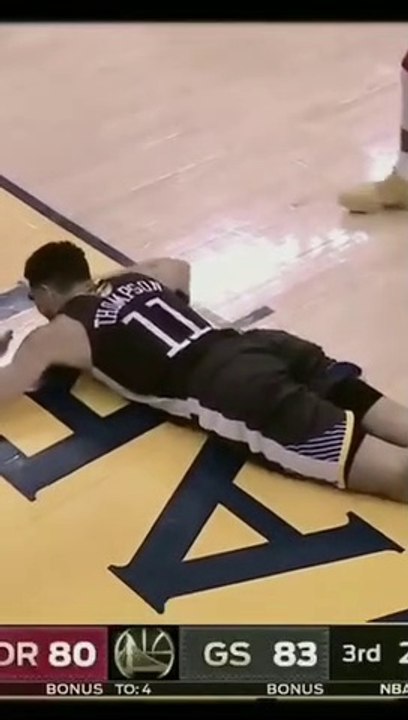 Klay Thompson injured