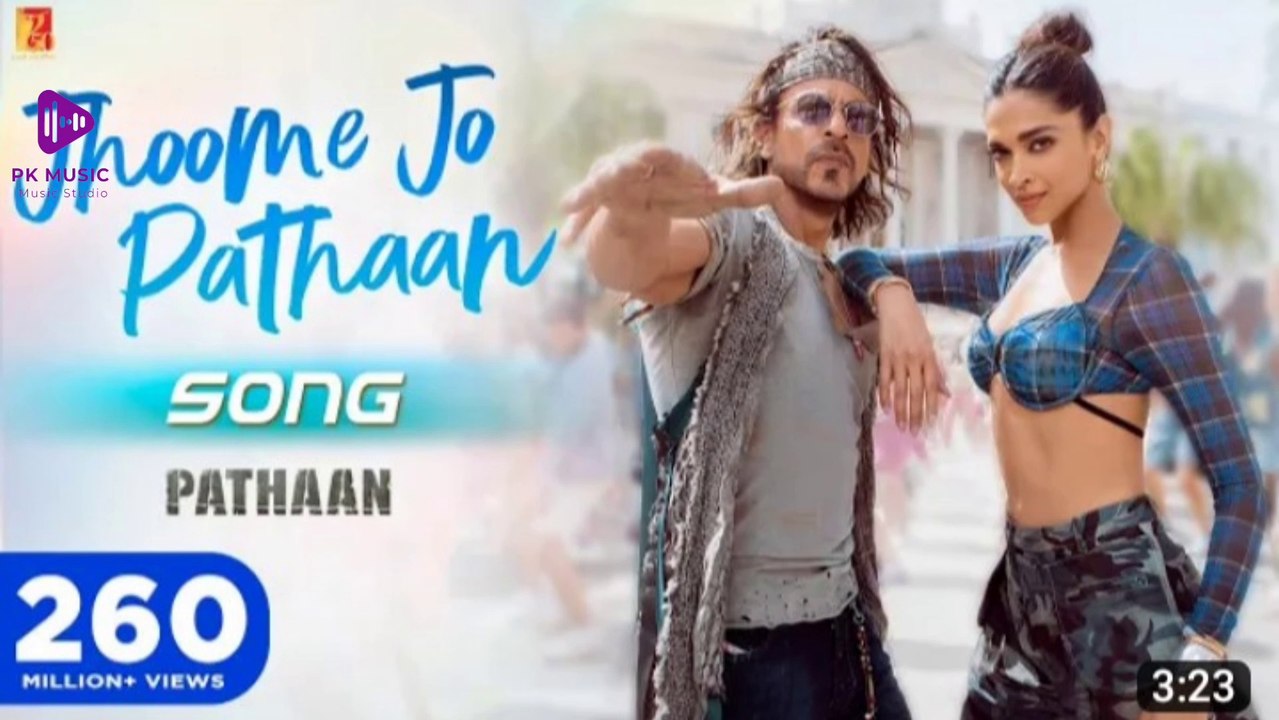 jhoome jo pathaan song | Pathan new song | pk music #pkmusic #pathaan new song