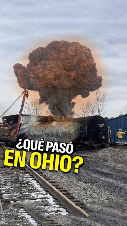 El descarrilamiento de un tren en Ohio provocó preocupaciones sobre una catástrofe ambiental