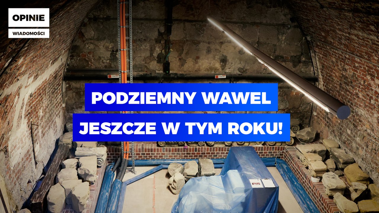 Podziemny Wawel jeszcze w tym roku!