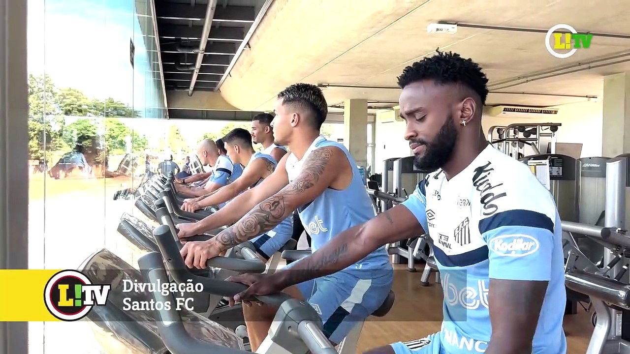 Santos faz trabalho regenerativo após classificação na Copa do Brasil