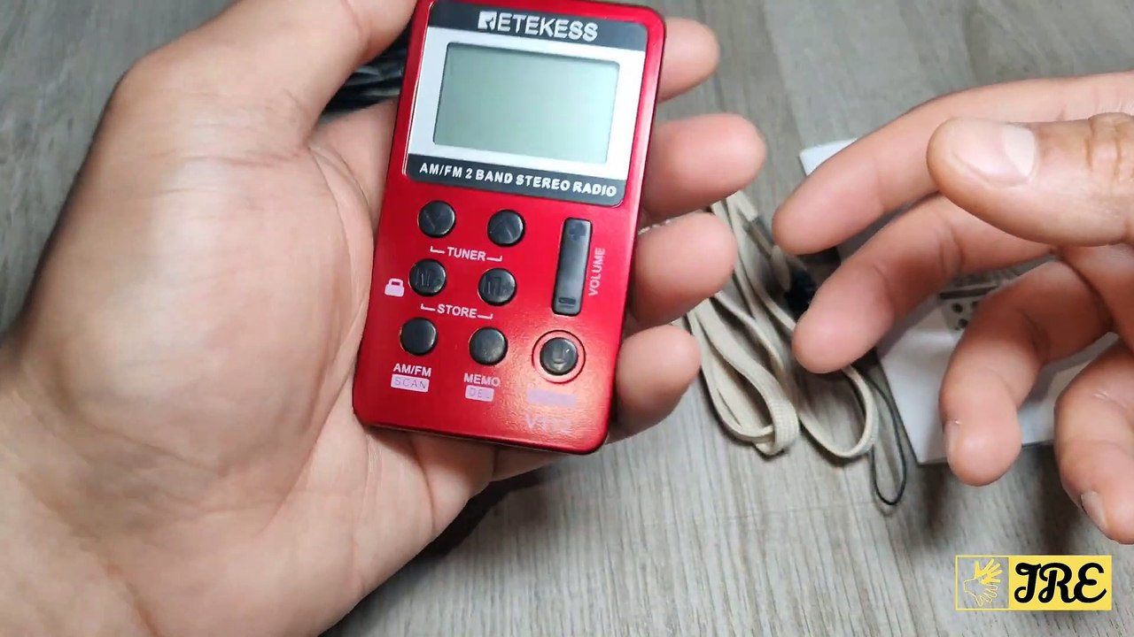 Retekess V112 AM FM Rechargeable Pocket Radio (Review)