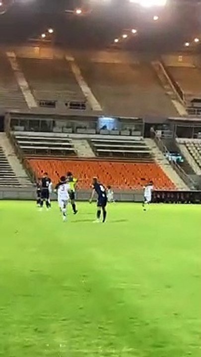 El gol de López para el empate de Gimnasia frente a Alvarado.