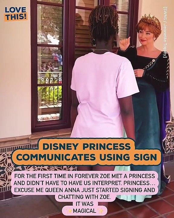 Disney Princess Sign Language: Making Magic Accessible for Everyone
