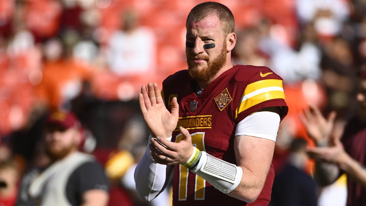 Commanders Release QB Carson Wentz