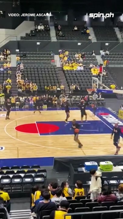 TNT warms up for faceoff against Utsunomiya Brex in #EASL 