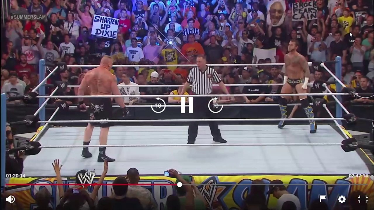 Summerslam 2013 - Brock Lesnar vs CM Punk
