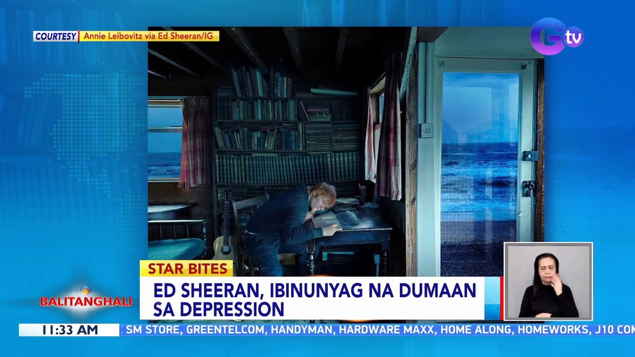 Ed Sheeran, ibinunyag na dumaan sa depression | BT