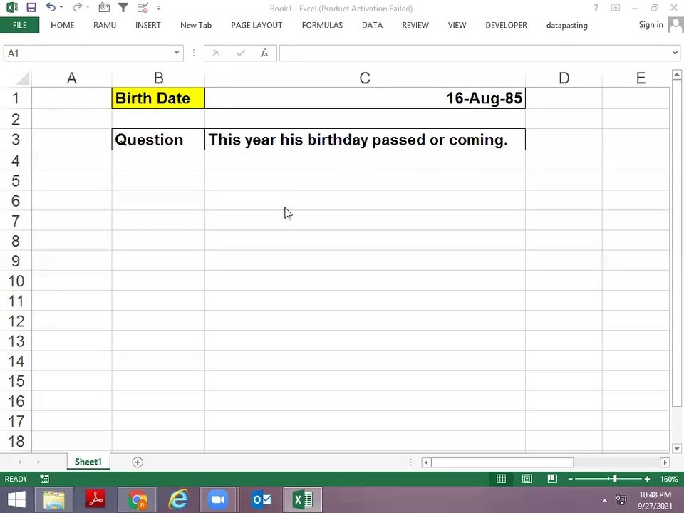MIS Excel Tricks - 3