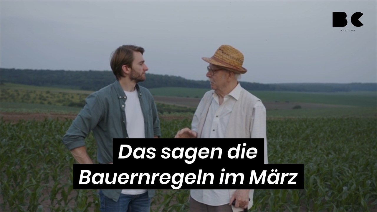 Das sagen die Bauernregeln im März