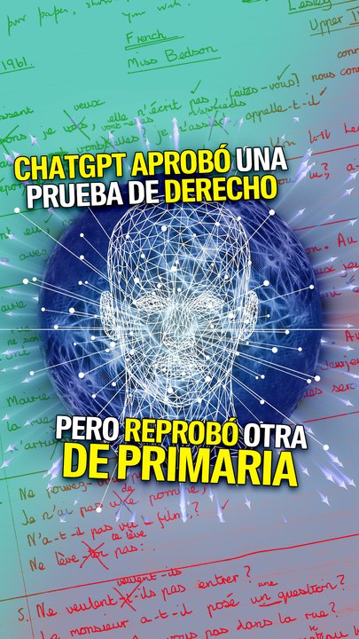 ChatGPT aprobó una prueba de derecho pero reprobó otra de primaria