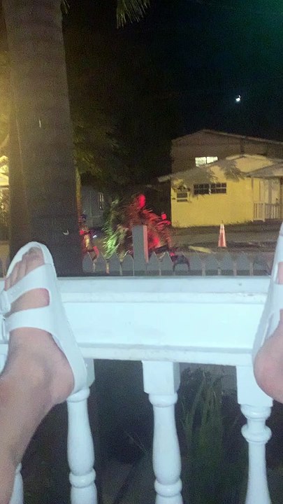 This is life in Paradise USA.