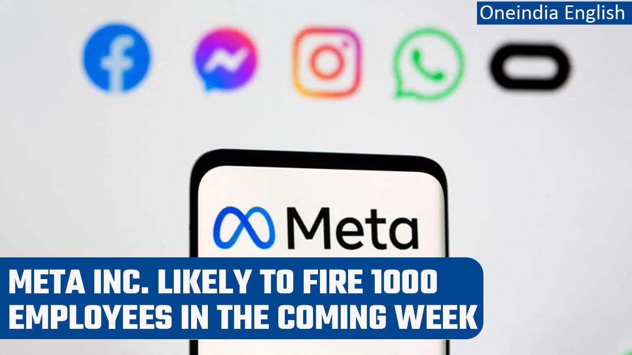 Meta likely to fire 1000 employees in the coming week to increase efficiency | Oneindia News