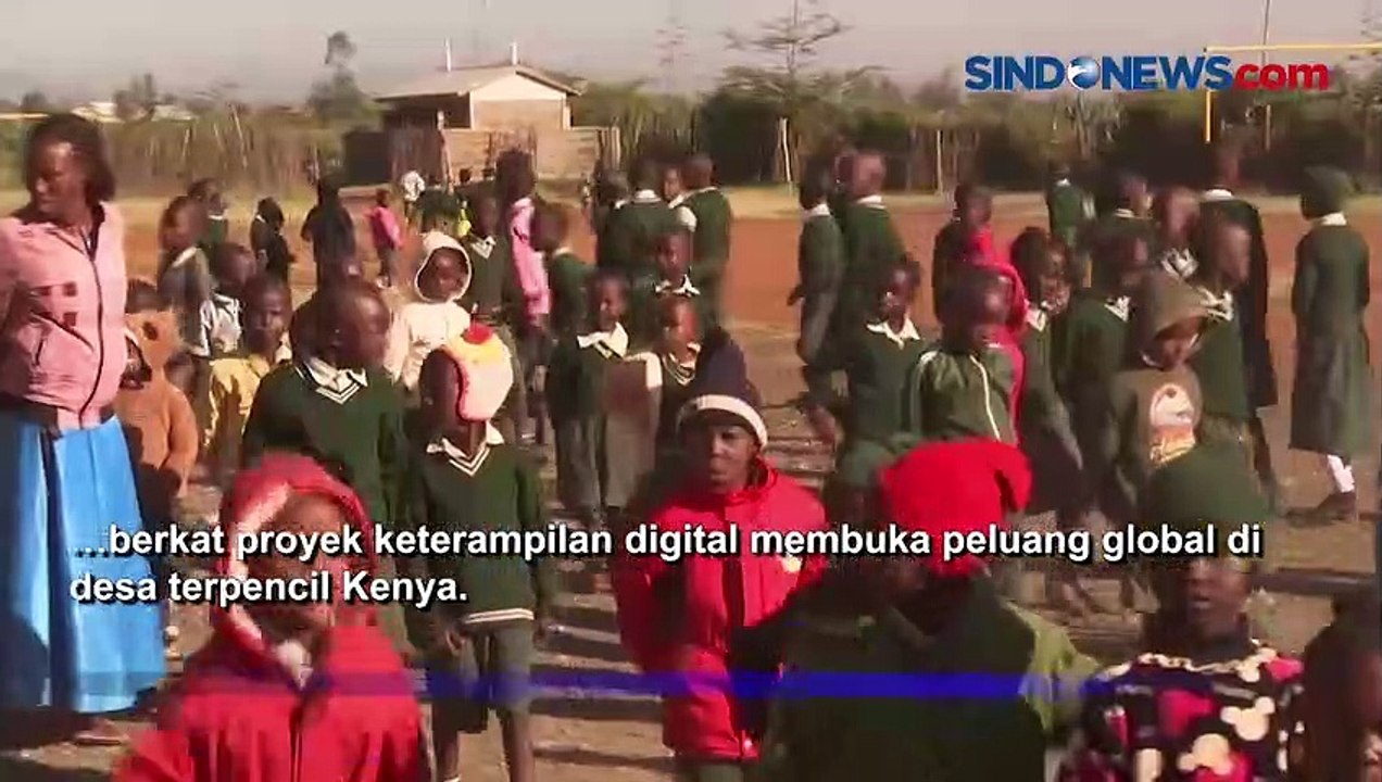 Ribuan Siswa SD di Desa Terpencil Kenya Berkesempatan Belajar Ilmu Komputer