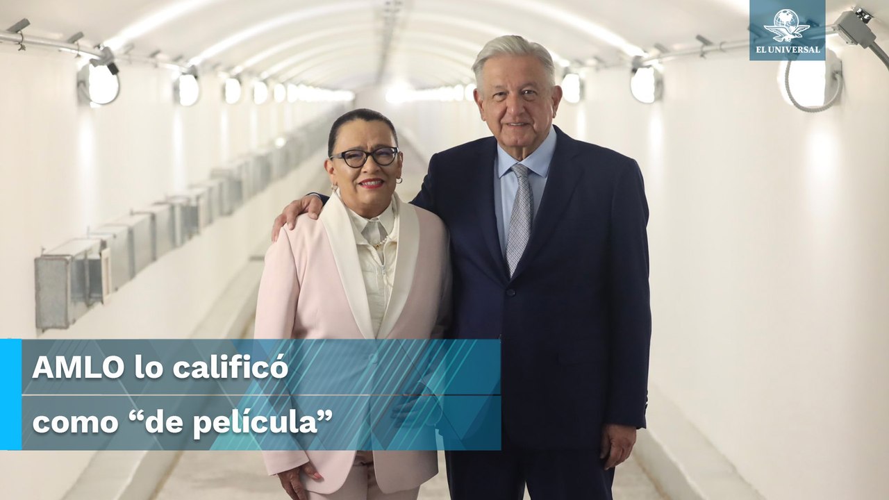 Este era el túnel de Genaro García Luna construido en el búnker