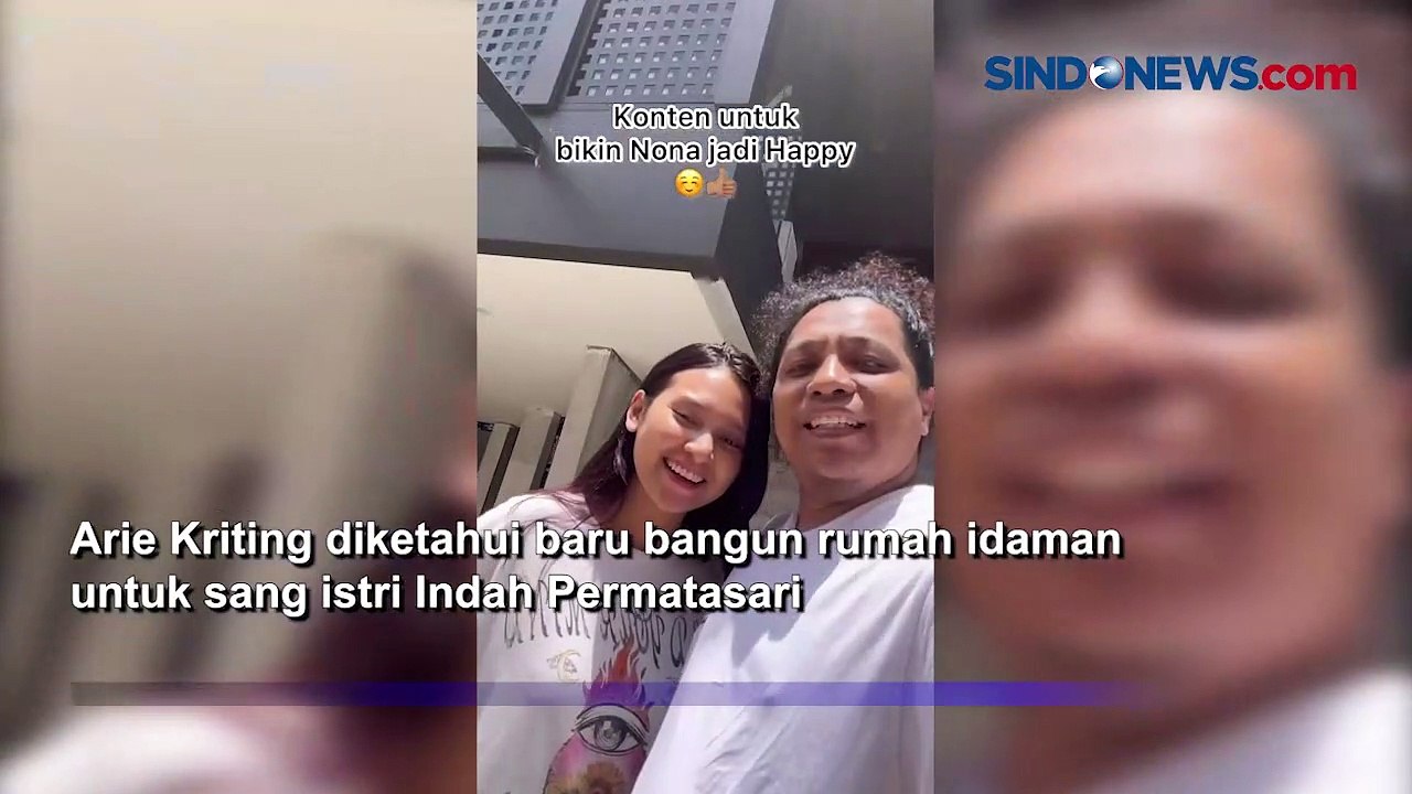 Arie Keriting Bangun Rumah Impian untuk Sang Istri Indah Permatasari