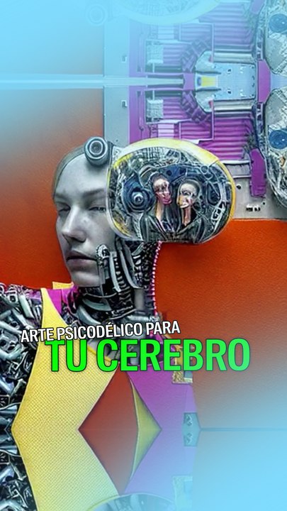 Arte psicodélico para tu cerebro