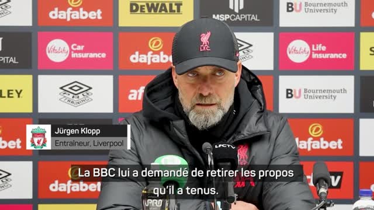 Lineker vs BBC - Klopp : "Aucune raison pour justifier sa mise à l'écart"
