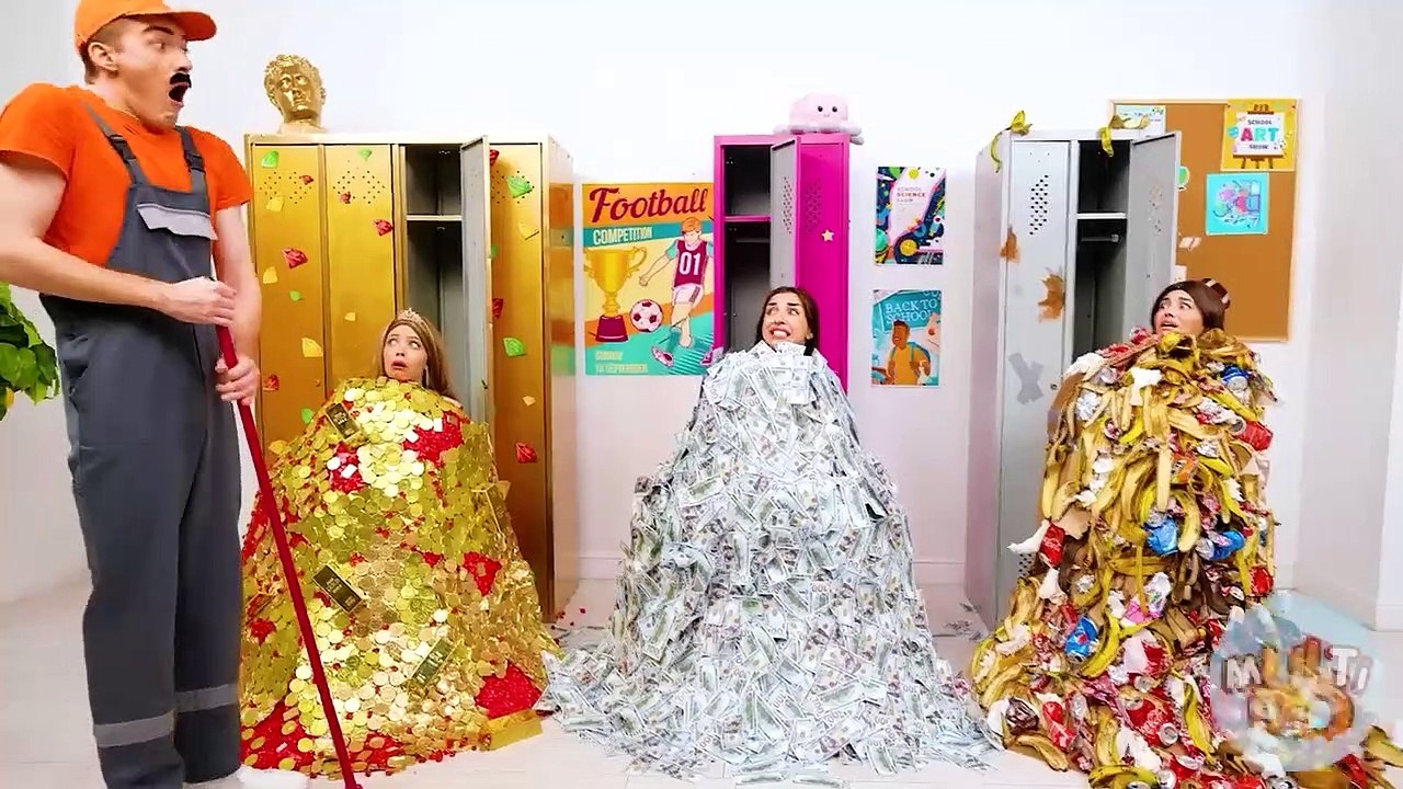 Rich vs Broke vs Giga Rich Extreme Hide and Seek Challenge