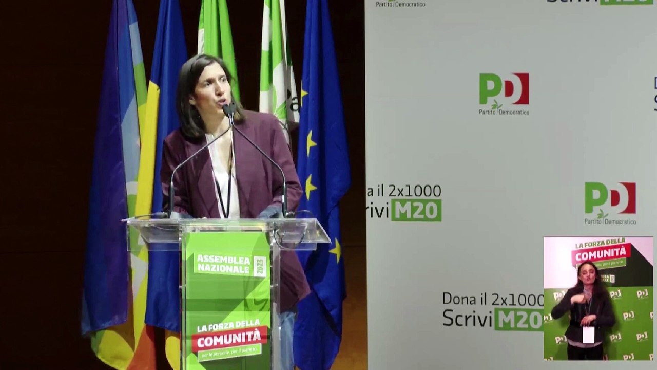 Schlein attacca Meloni: "Fingi di non vedere il soffitto di cristallo che discrimina le donne"