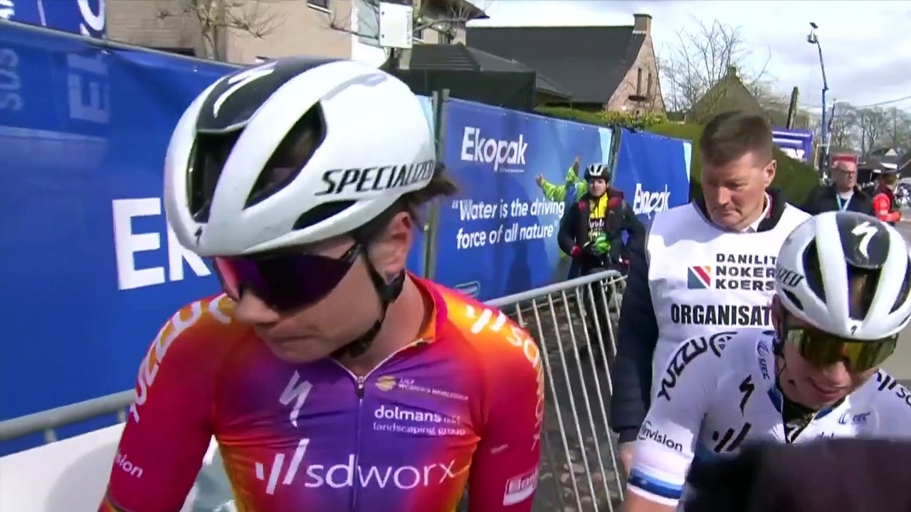 Danilith Nokere Koerse 2023 - Lotte Kopecky : "It was a difficult race... with a special feeling this victory !"