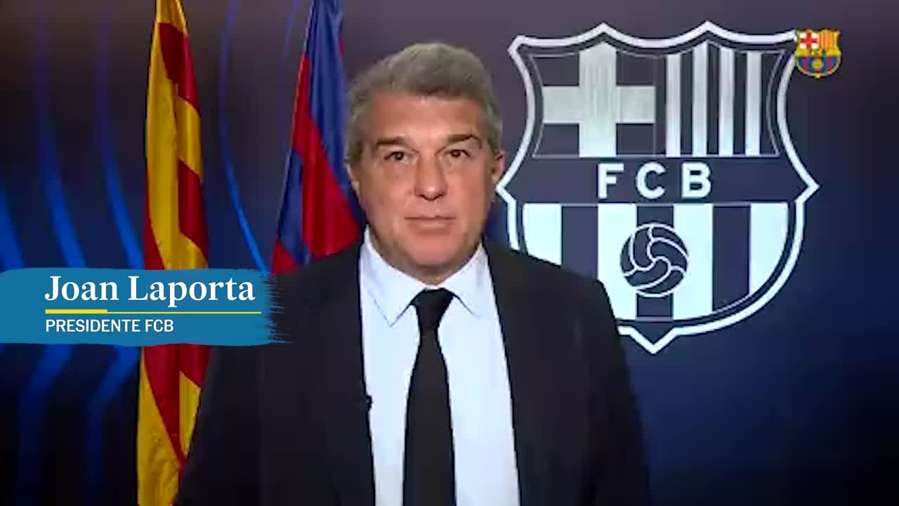 Mensaje del presidente Joan Laporta