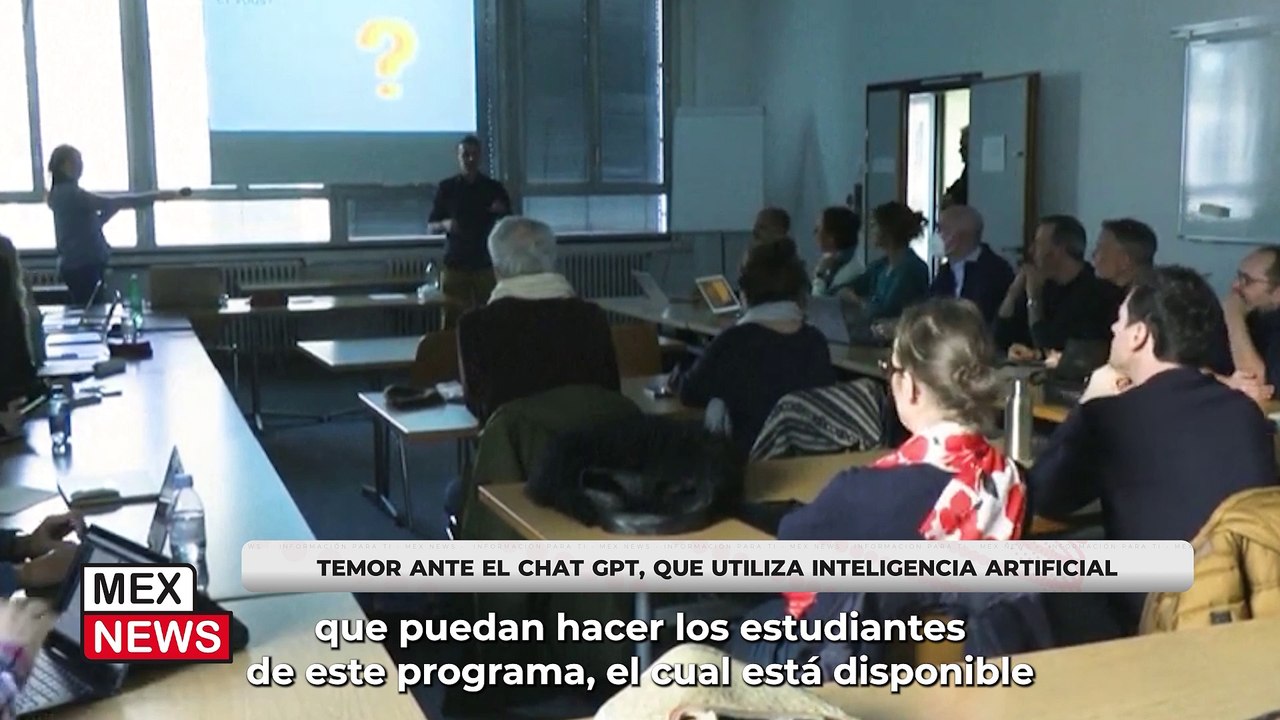 TEMOR ANTE EL CHAT GPT, QUE UTILIZA INTELIGENCIA ARTIFICIAL