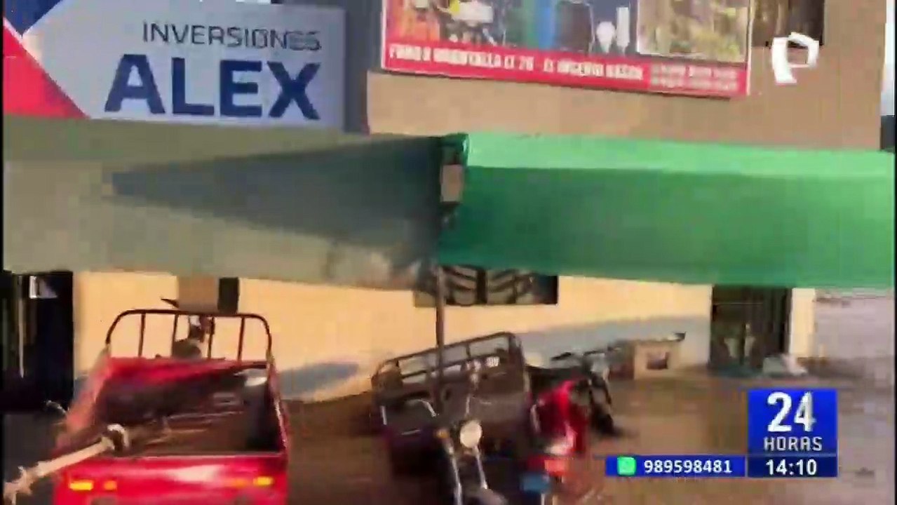 Nazca: Colegio quedó completamente inundado por huaicos a pocos días de iniciar clases