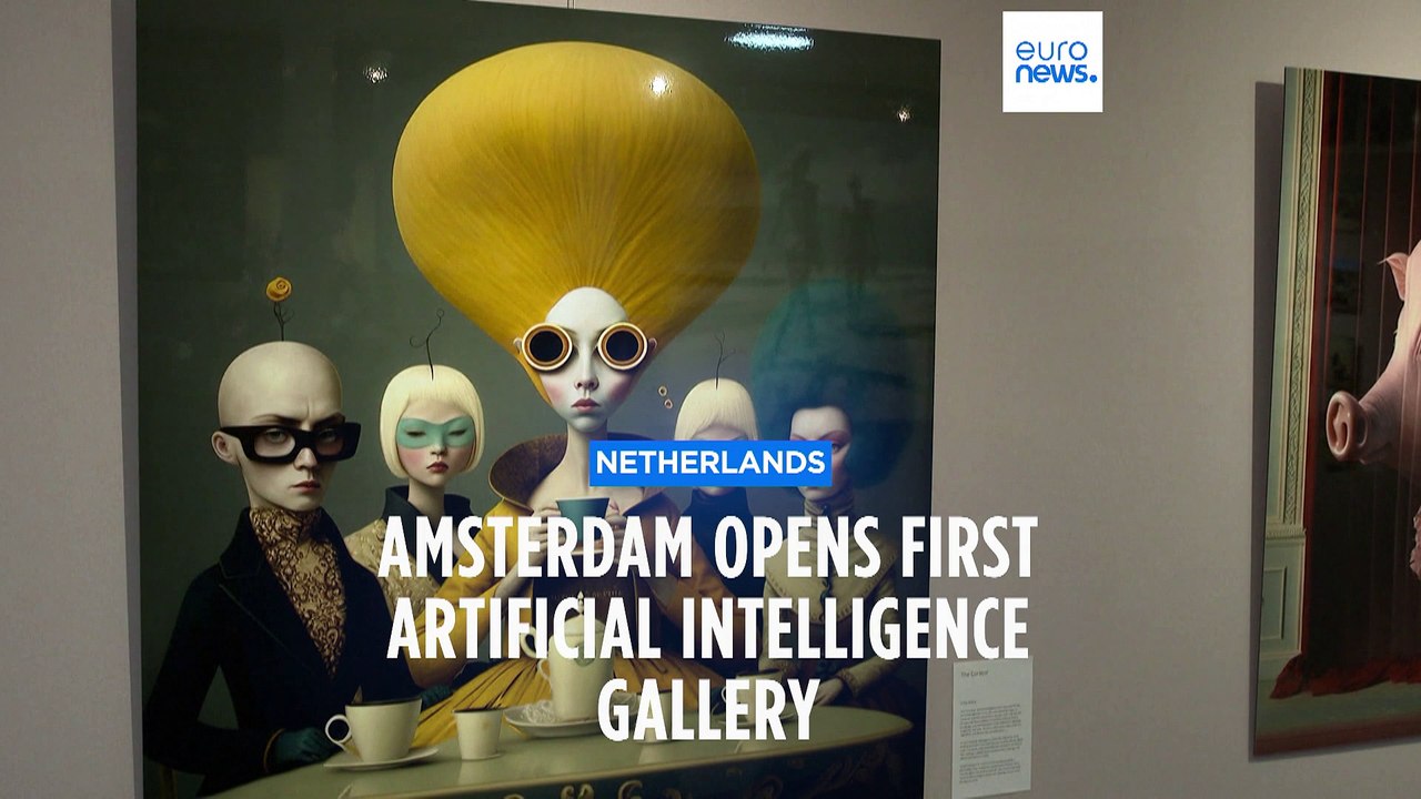 The world's first AI art gallery opens in Amsterdam