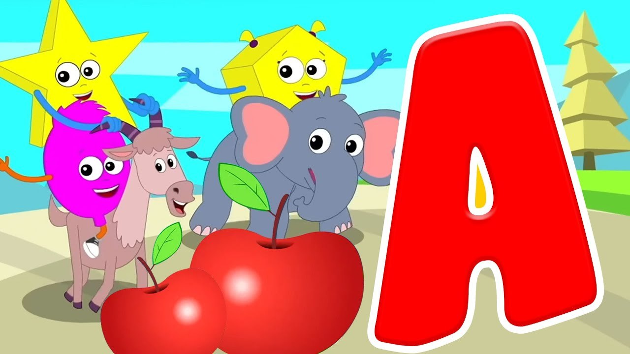 Learn to Read English Alphabets & More Educational Videos For Babies