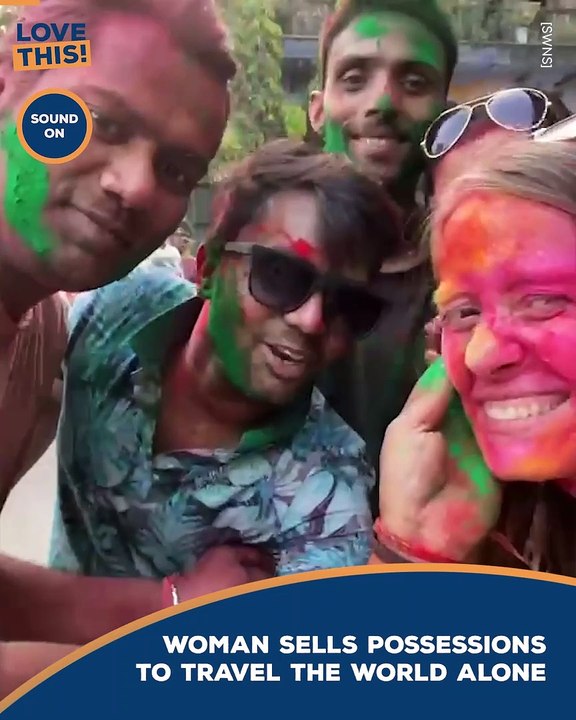 Midlife crisis? More like a midlife adventure! Watch this woman live her best life.