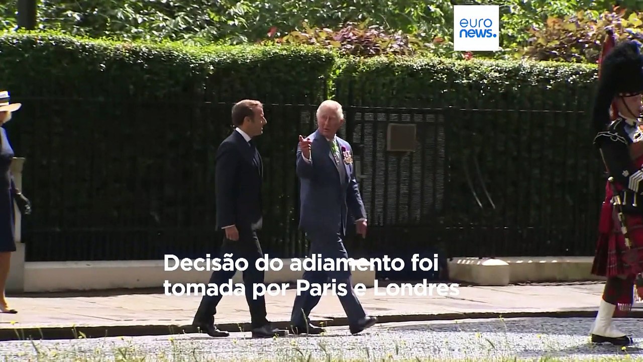 Protestos contra reforma das pensões adiam visita de Carlos III a França