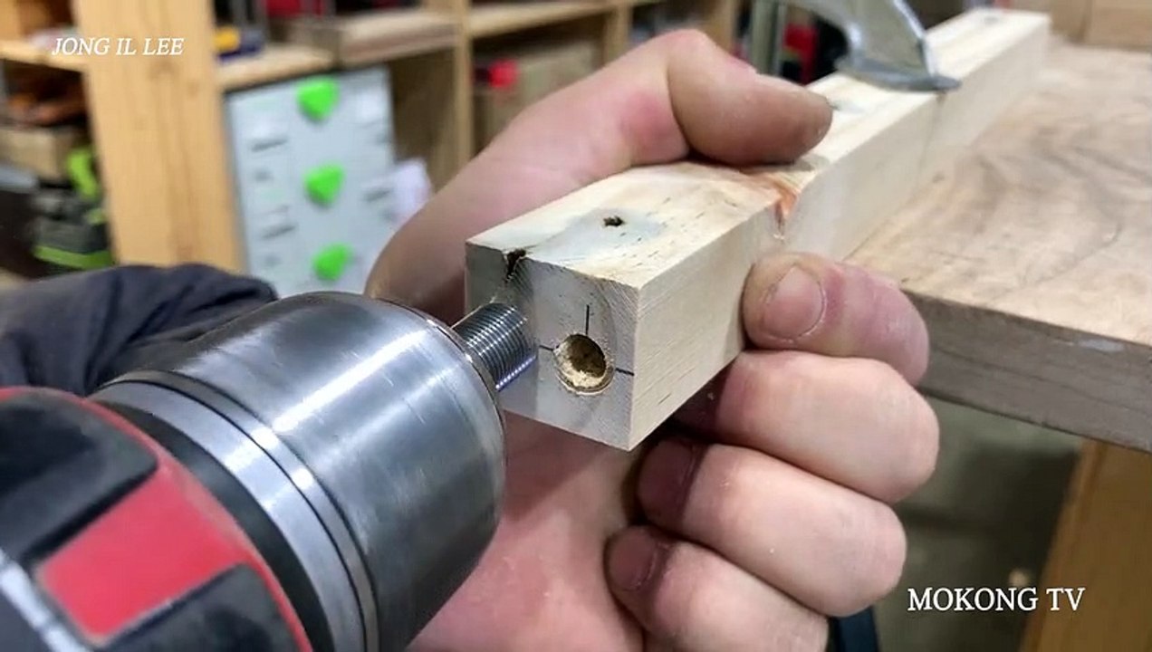 Modern Chair Build From Waste Pallet Using Dowels _ DIY Woodworking Design