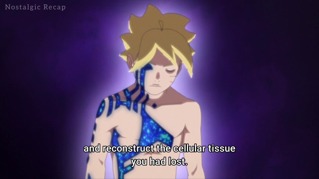 Boruto Resurrect From Death - Momoshiki Heals Boruto