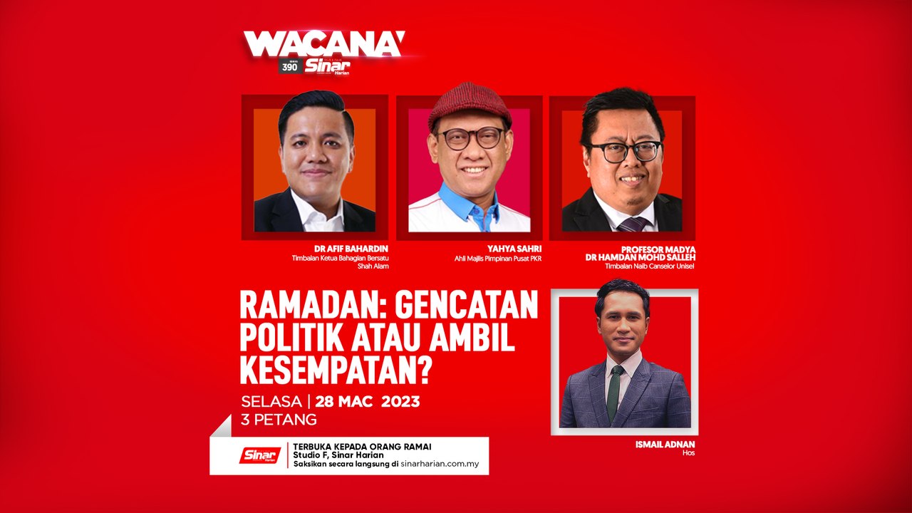[LIVE] Ramadan: Gencatan Politik Atau Ambil Kesempatan?