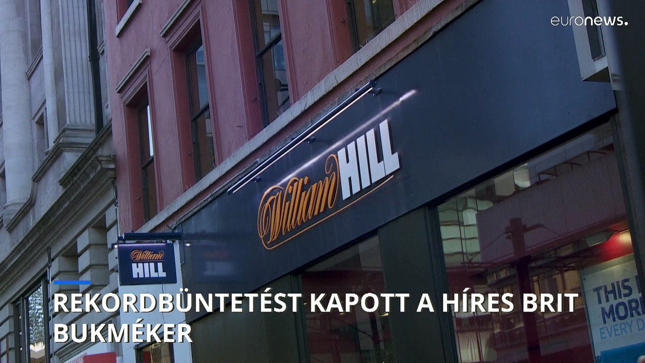 Rekordbüntetést kapott a híres brit bukméker, William Hill
