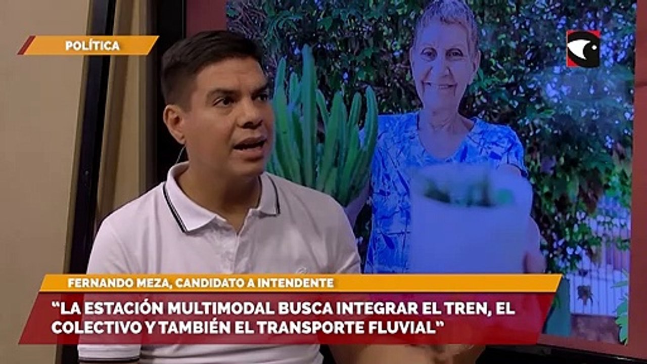 El candidato a intendente de Posadas, Fernando Meza propone crear una terminal multimodal