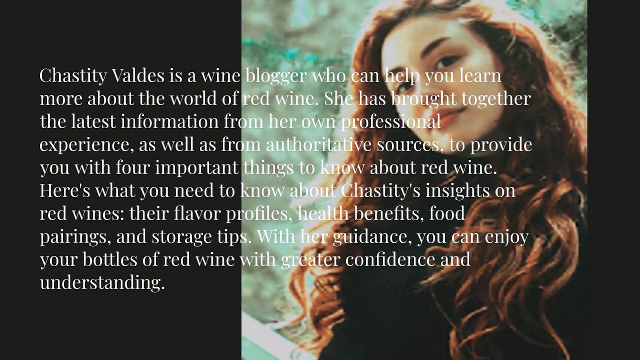 4 Things You Should Know About Red Wine