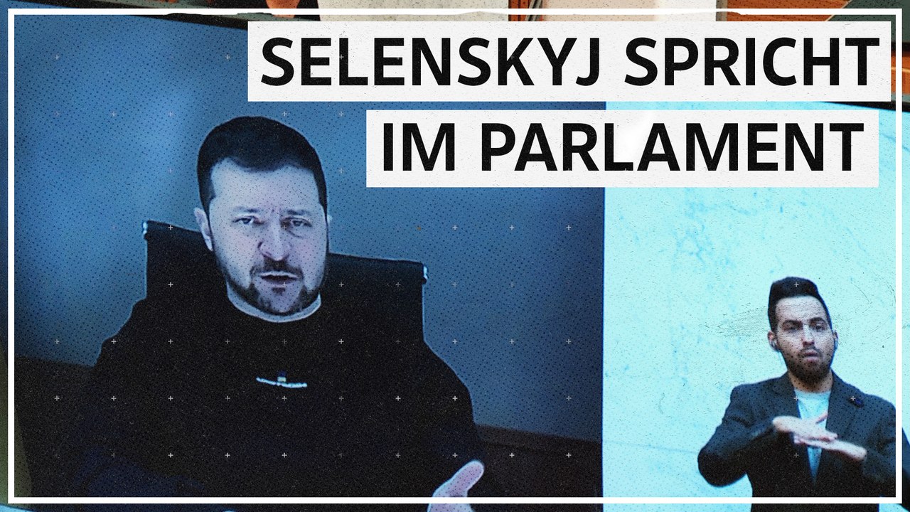 Selenskyjs Rede im österreichischen Parlament: "Wir möchten Sicherheit und Ruhe"
