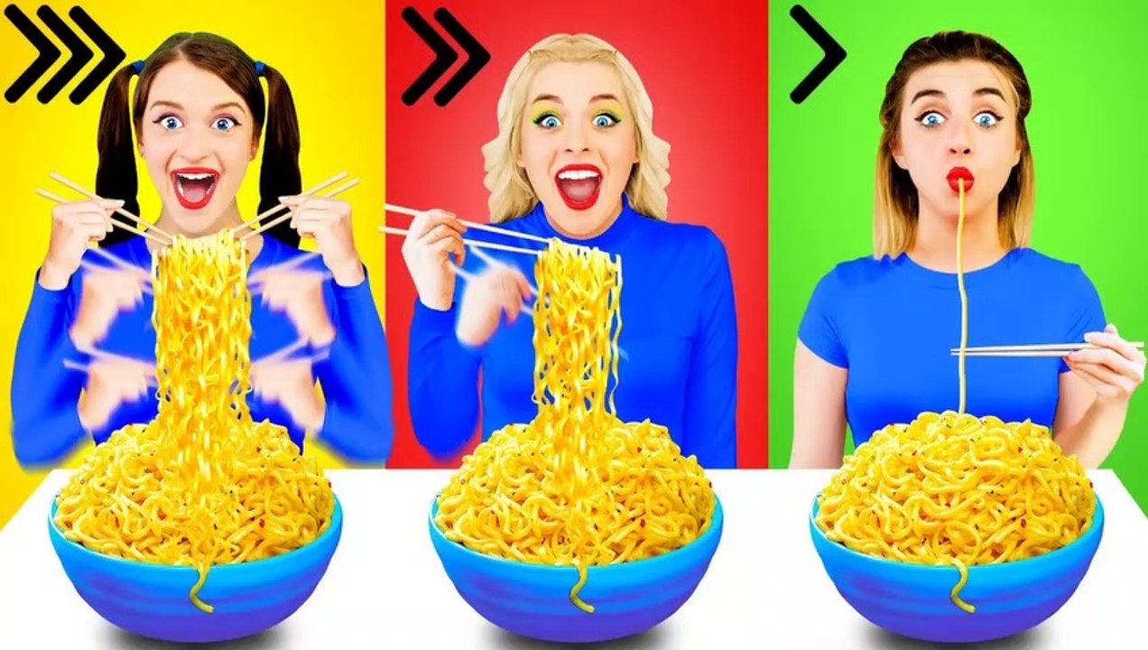 Fast, Medium & Slow Food Challenge By Multi Food Challenge 