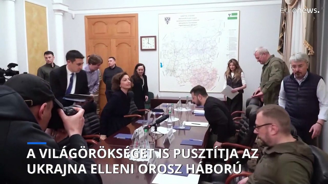 A világörökséget is pusztítja az Ukrajna elleni orosz háború