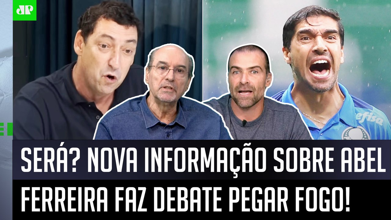 "OLHA essa INFORMAÇÃO que SAIU AGORA! Segundo o PVC, o Abel Ferreira tá..." NOVIDADE no Palmeiras!