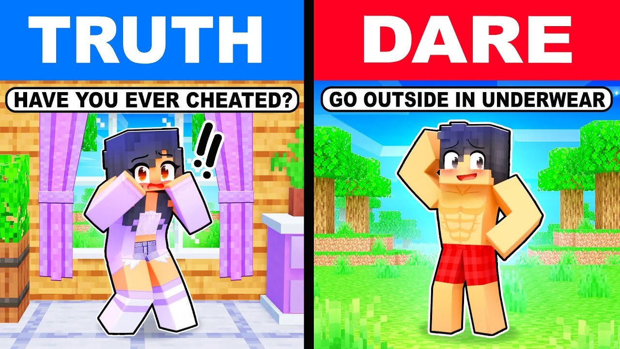 Minecraft but TRUTH or DARE...