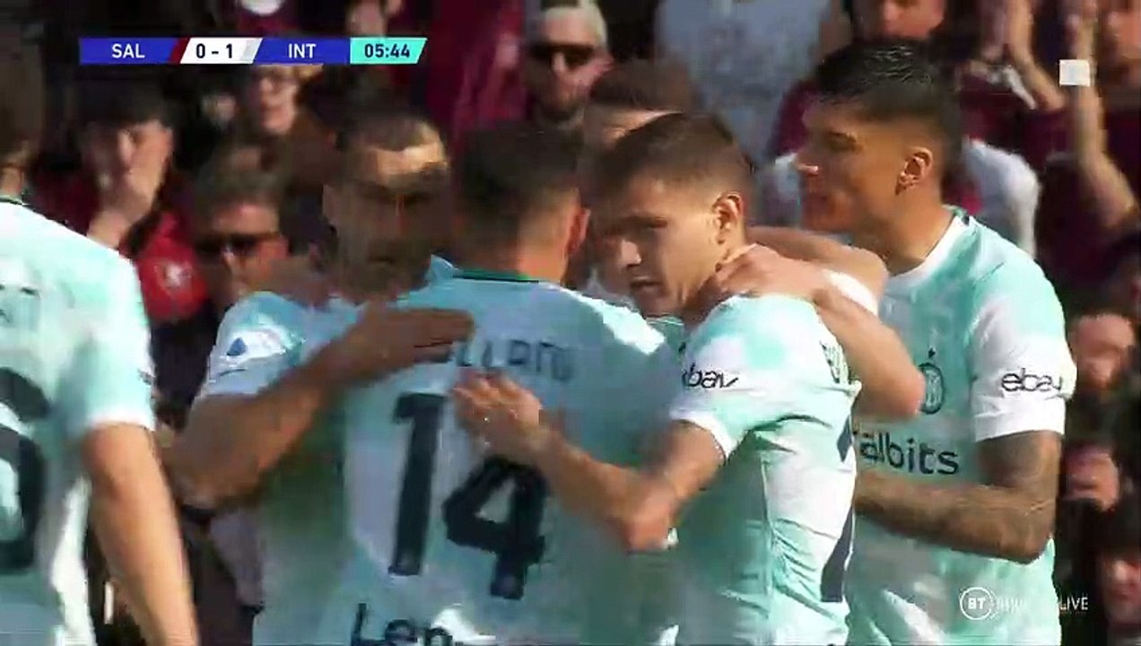 Salernitana v Inter Milan Highlights